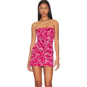 Revolve Natalie Strapless Mini Dress